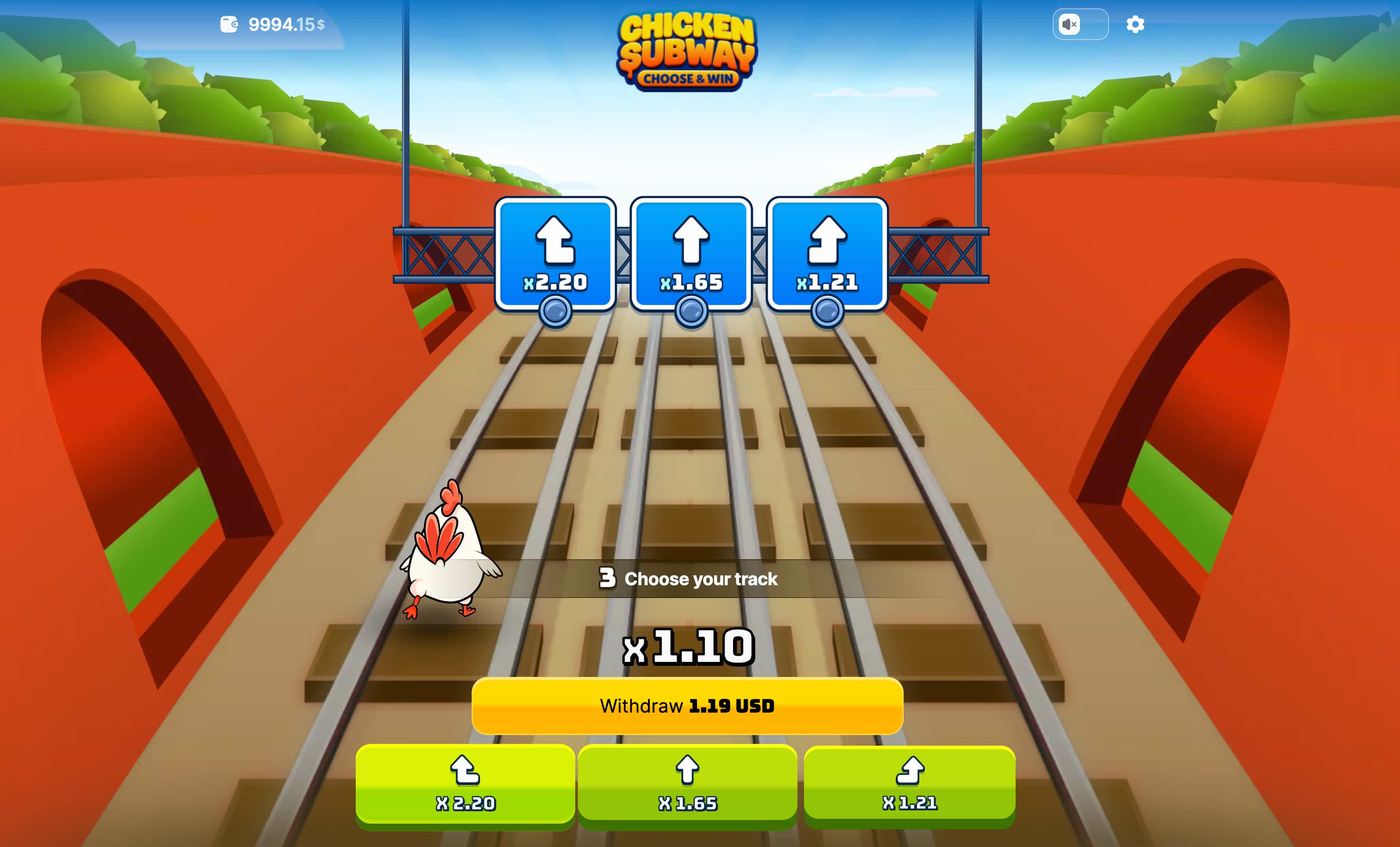 Chicken Subway rating